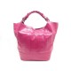 SAC A MAIN JIL SANDER CABAS EN CUIR DE LEZARD FUSHIA HAND BAG PURSE TOTE 2000€