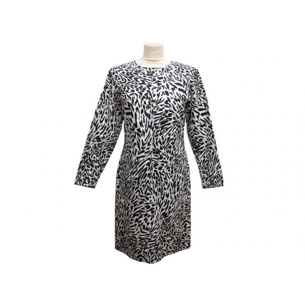 VINTAGE ROBE YVES SAINT LAURENT IMPRIME ZEBRE 