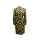 VINTAGE ROBE CELINE FLEURS MIMOSAS JAUNES M 38 AVEC CEINTURE DRESS FLOWER 980€