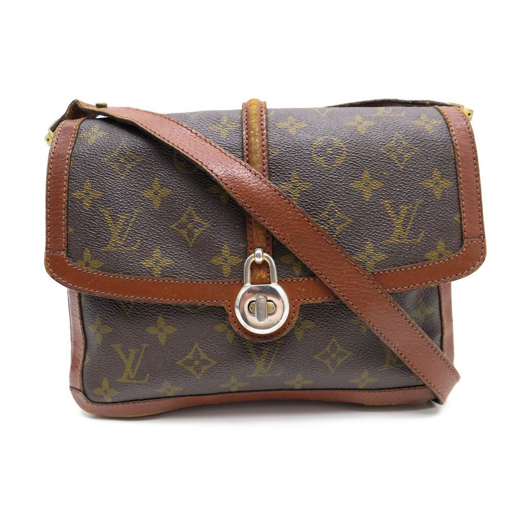 sac a main louis vuitton a soufflets en toile