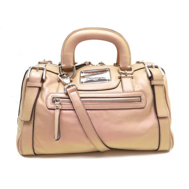 NEUF SAC A MAIN DOLCE & GABBANA BB2559 MISS EASYWAY EN CUIR IRISE BOSTON 1330€