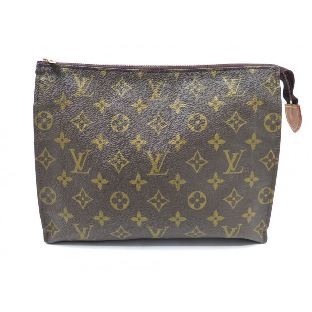 VINTAGE TROUSSE LOUIS VUITTON SAC POCHETTE A MAIN TOILE MONOGRAM BAG POUCH 450€