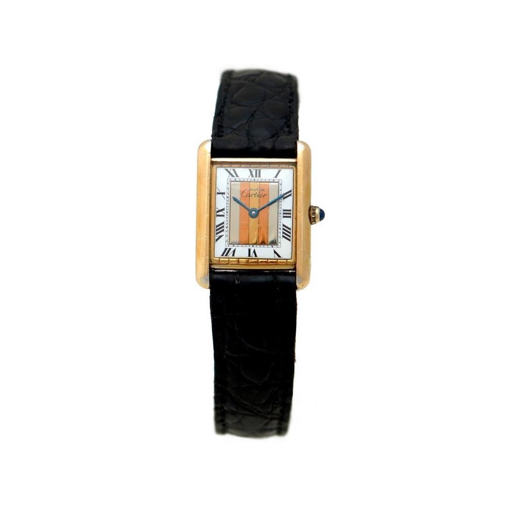 cartier tank vermeil prix