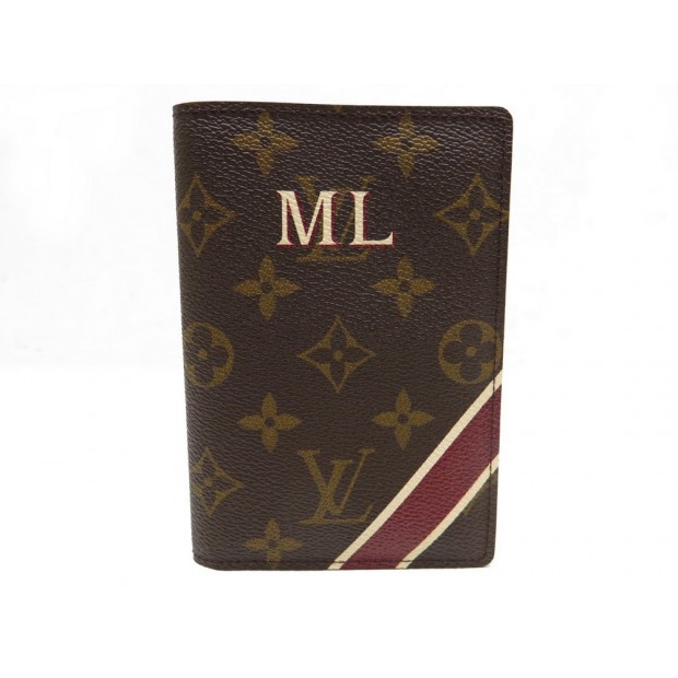 PorteFeuille Carré Louis Vuitton Homme Marron