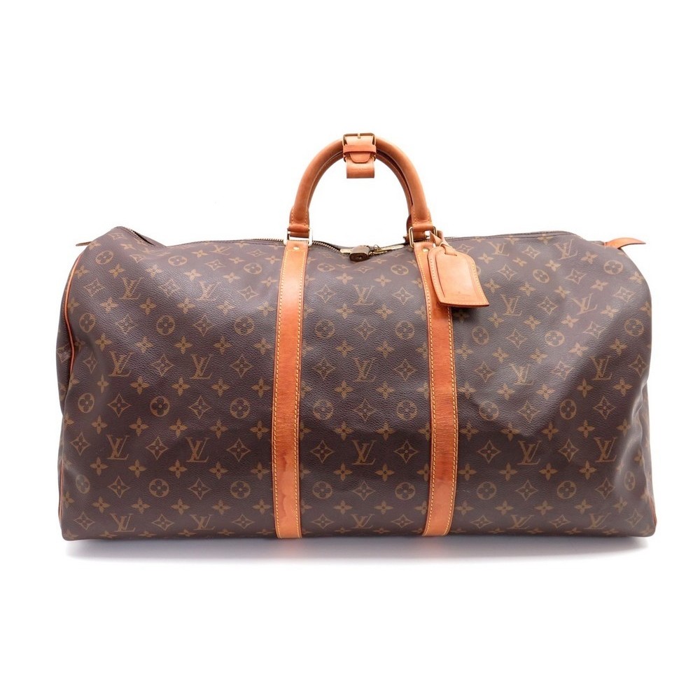 sac de voyage a main louis vuitton keepall 60 toile