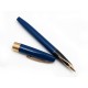 NEUF STYLO A PLUME SHEAFFER TARGA EN LAQUE BLEU OR 18K BOITE FOUNTAIN PEN 200€