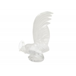 NEUF FIGURINE LALIQUE SCULPTURE COQ NAIN EN CRISTAL INCOLORE CRYSTAL FOWL 590€