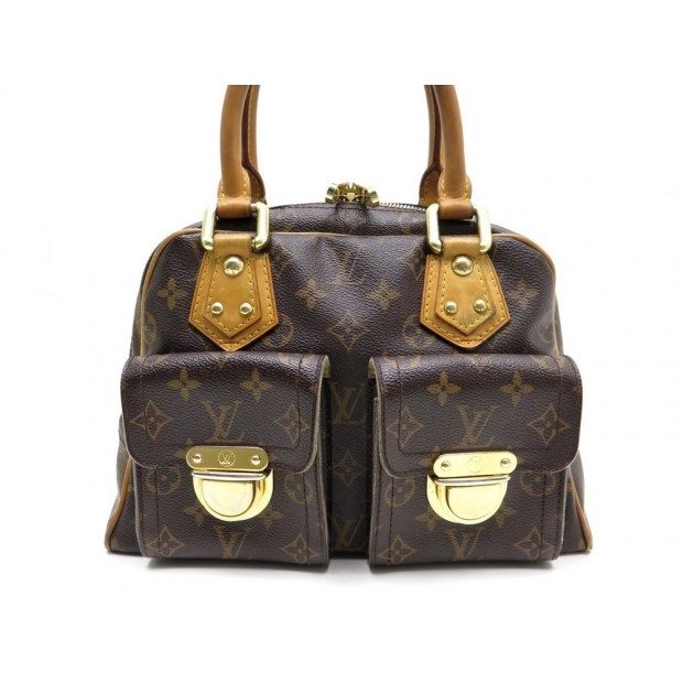 Louis Vuitton Monogram Manhattan PM M40026 Women's Handbag