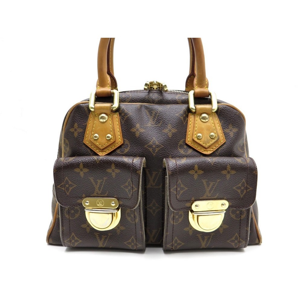 sac a main louis vuitton manhattan pm en toile