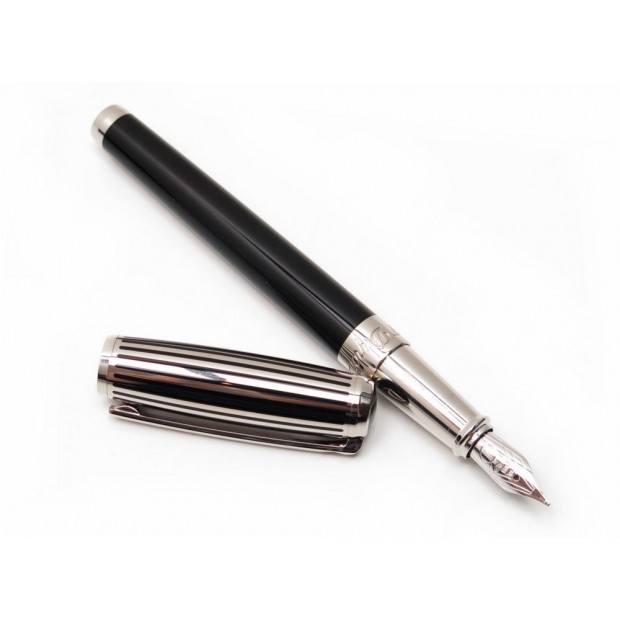 NEUF STYLO PLUME ST DUPONT ELYSEE WINDSOR EN LAQUE DE CHINE & PALLADIUM PEN 600 