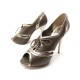 NEUF CHAUSSURES CHRISTIAN DIOR 38.5 ESCARPINS BASKETS EN CUIR MARRON SHOES 630€