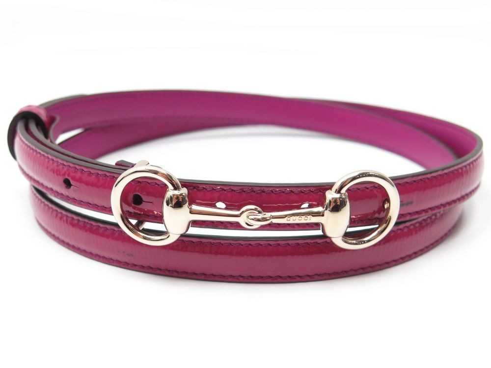 ceinture gucci 282349 fine boucle motif mors t100