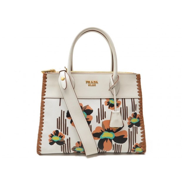 NEUF SAC A MAIN PRADA PARADIGME IMPRIME MADRAS 1BA102 BANDOULIERE PURSE 2800€