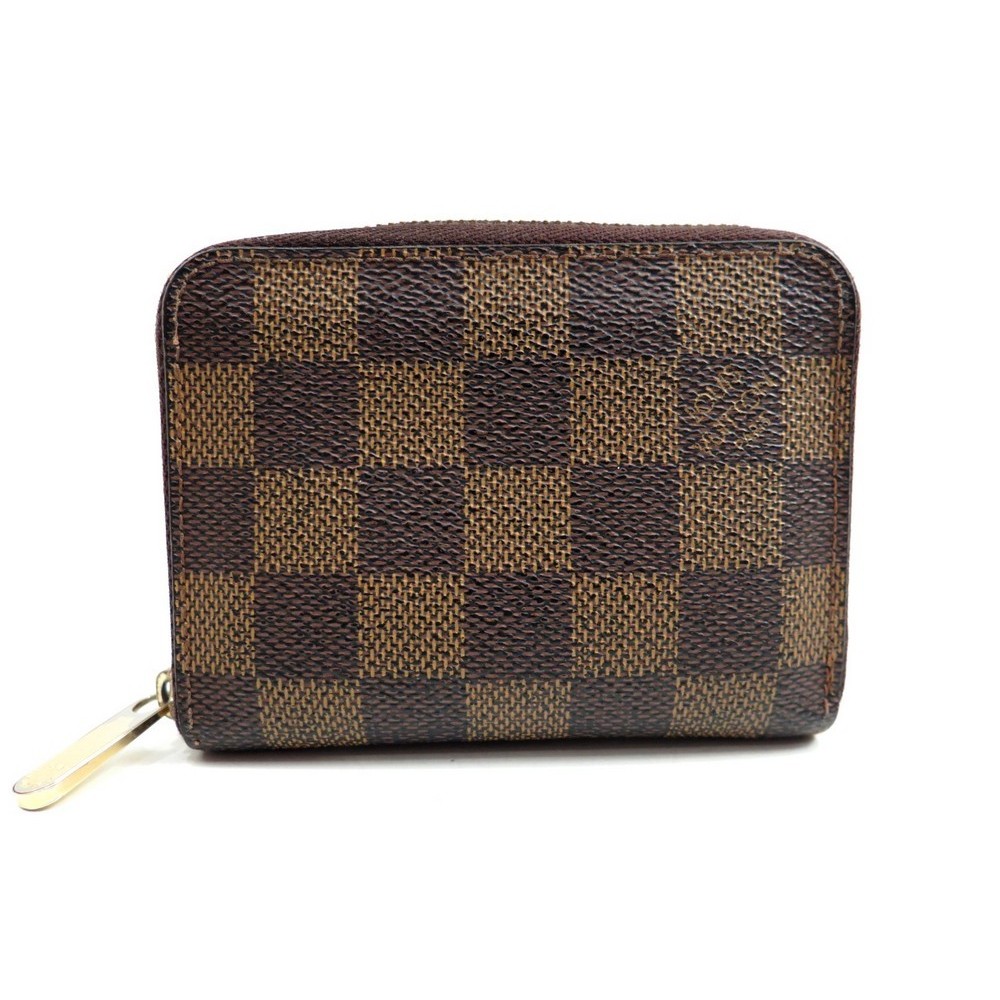 Porte-monnaie Zippy en toile damier graphite - Louis Vuitton