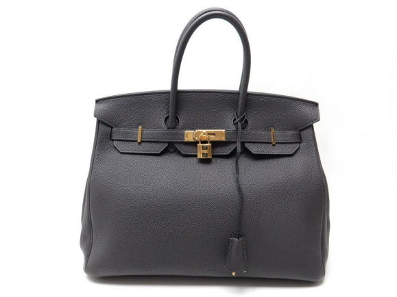 sac a main hermes birkin 35 en cuir taurillon