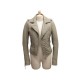 BLOUSON BALENCIAGA PERFECTO 36 S GHESQUIERE VESTE EN CUIR TAUPE JACKET 2950€