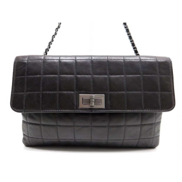 SAC A MAIN CHANEL MADEMOISELLE MATELASSE CUIR NOIR HAND BAG BLACK LEATHER 3200€