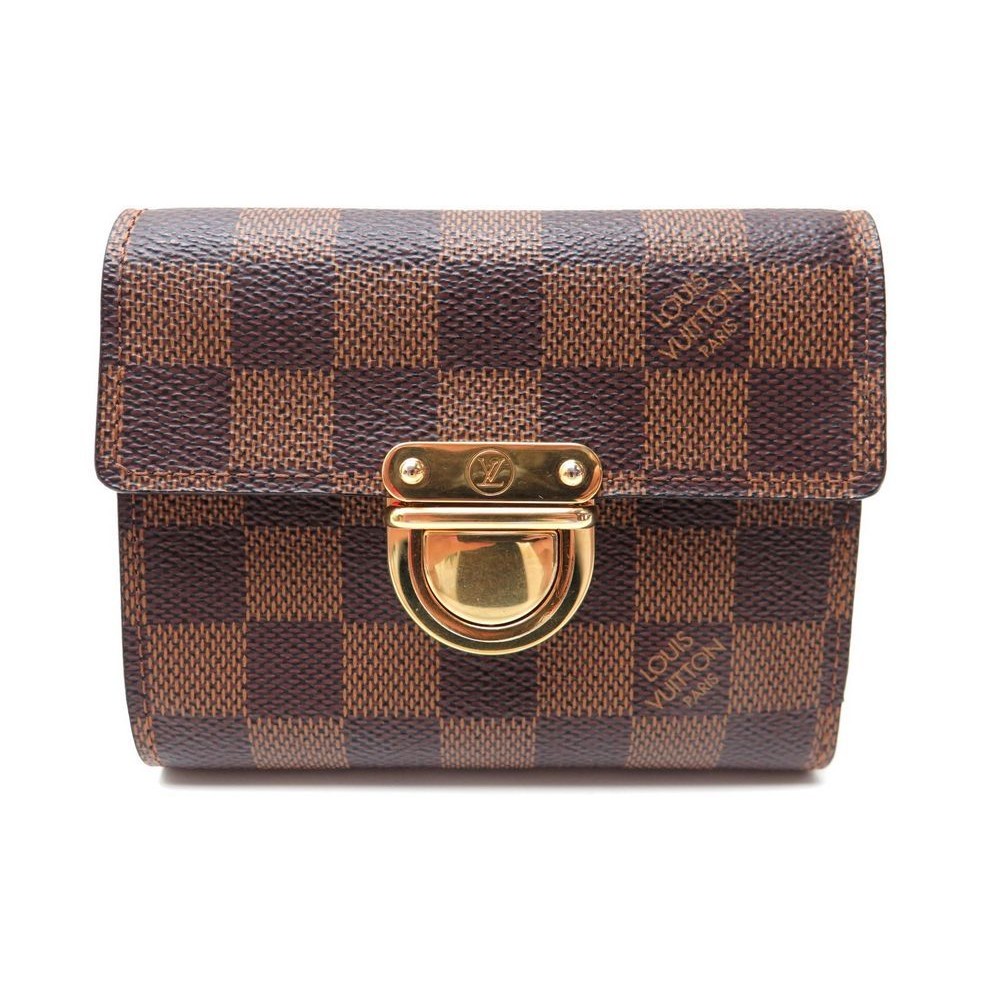 Louis Vuitton Louis Vuitton Portefeuille Koala White Damier Azur