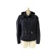 MANTEAU MONCLER FAUVE PARKA COUPE VENT TAILLE 36 S VESTE BLEU JACKET COAT 550€