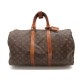 VINTAGE SAC DE VOYAGE A MAIN LOUIS VUITTON KEEPALL 45 TOILE MONOGRAM BAG 990€