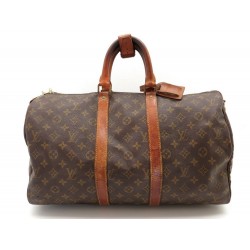  SAC DE VOYAGE LOUIS VUITTON KEEPALL TOILE MONOGRAMME 45 