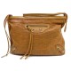 SAC A MAIN BALENCIAGA NATTE PAPIER POCHETTE EN CUIR MARRON PURSE CLUTCH 650€