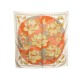 FOULARD HERMES FLEURS DE LOTUS 1ERE EDITION DE 1976 CARRE EN SOIE SCARF 350€