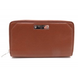 PORTEFEUILLE YVES SAINT LAURENT 224937 EN CUIR MARRON PORTE CARTES WALLET 545€