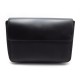 NEUF POCHETTE A MAIN ALFRED DUNHILL 28 CM EN CUIR TOILE NOIR SAC CLUTCH BAG 595€