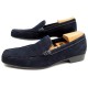 NEUF CHAUSSURES JM WESTON MOCASSIN D'ETE 10.5D 44.5 CUIR SUEDE EMBAUCHOIRS 555€