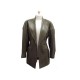 MANTEAU ALAIA TAILLE 38 M VESTE LONGUE EN CUIR KAKI BLOUSON COAT JACKET 5000€