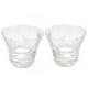 NEUF LOT DE 2 VERRES BACCARAT GOBELETS EVERYDAY EN CRISTAL TRANSPARENT GLASSES