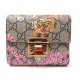 NEUF PORTEFEUILLE GUCCI PADLOCK TIGRE DE BENGAL MONOGRAM 