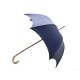 PARAPLUIE HERMES EN TOILE BLEUE POIGNEE EN BOIS + HOUSSE CANVAS UMBRELLA 665€