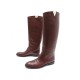 NEUF CHAUSSURES LOUIS VUITTON CAVALIERES HERITAGE 38 BOTTES EN CUIR BOOTS 1350€