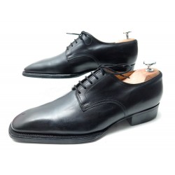 CHAUSSURES JM WESTON 636 BEAUBOURG 6.5E 40.5 LARGE DERBY EN CUIR NOIR SHOES 680€