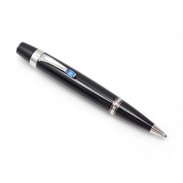 STYLO A BILLE MONTBLANC BOHEME BLEU 5795 NOIR & PALLADIE BALLPOINT PEN 455€