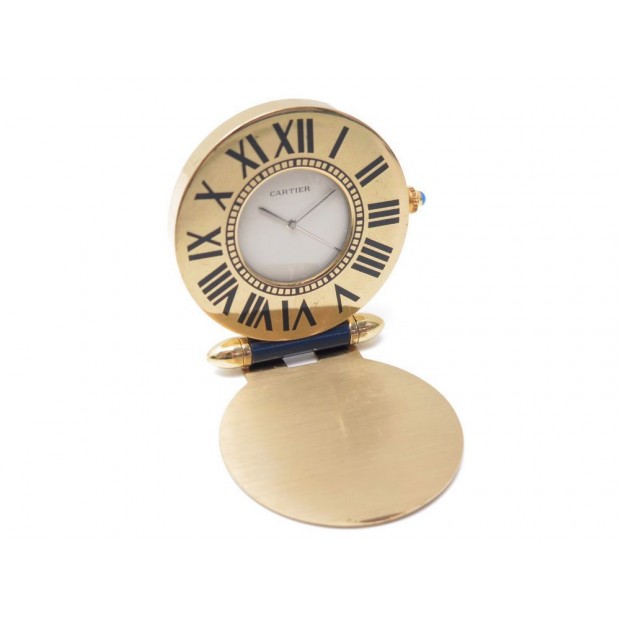 PENDULETTE DE VOYAGE CARTIER VENDOME QUARTZ 