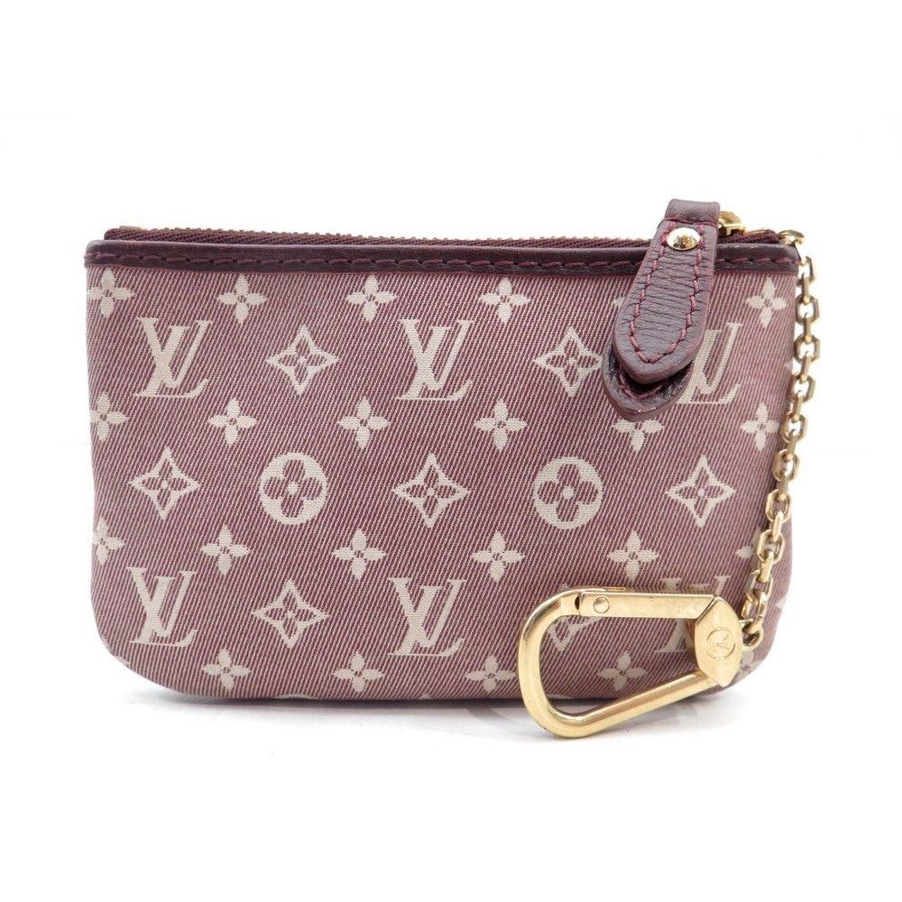 Saint Laurent coin case monogram 438386 pink beige leather purse small wallet  key SAINT LAURENT PARIS