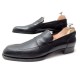 CHAUSSURES JOHN LOBB MOCASSIN CUIR NOIR 42 42.5 FIN SUR MESURE 