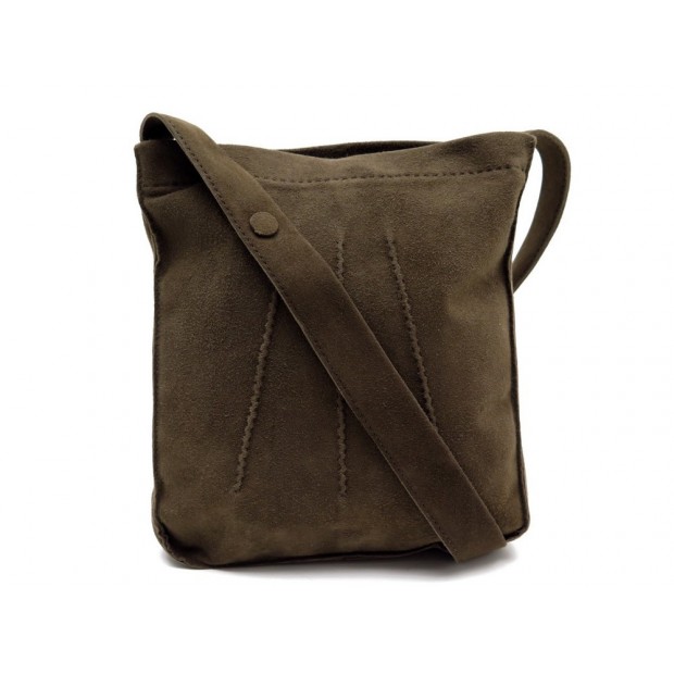 NEUF SAC A MAIN HERMES POCHETTE BANDOULIERE EN CUIR VELOURS 