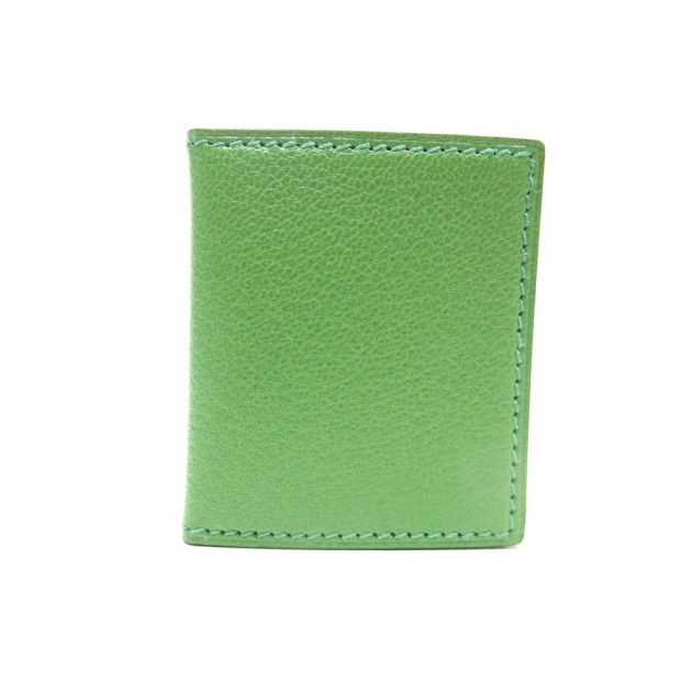 NEUF PORTE PHOTO HERMES PM EN CHEVRE MYSORE VERT 