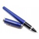 NEUF STYLO ST DUPONT FIDELIO 452414N ROLLERBALL EN LAQUE BLEU PEN BLUE 420€