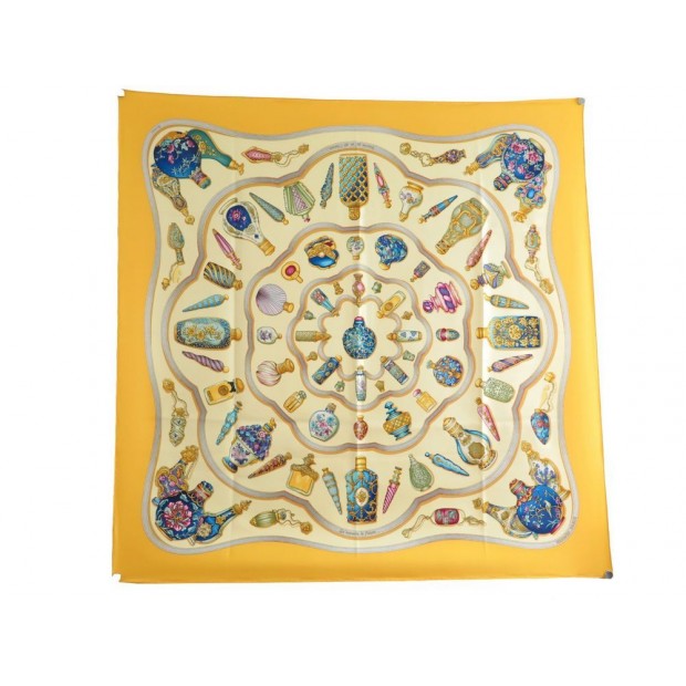 FOULARD HERMES QU'IMPORTE LE FLACON POURVU QU'ON AIT L'IVRESSE CARRE SCARF 350€