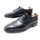 CHAUSSURES JM WESTON 376 RICHELIEU BOUT FLEURI 8.5E 42.5 L CUIR NOIR SHOES 785€