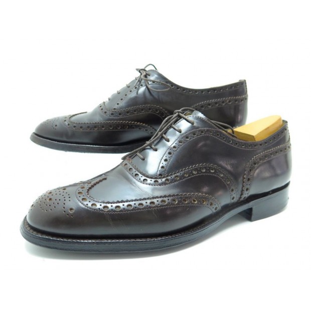 CHAUSSURES CHURCH'S BURWOOD RICHELIEU 9F 43 RICHELIEU EN CUIR MARRON SHOES 705€