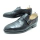 MOCASSINS A BOUCLES JM WESTON 6E 40 LARGE 40.5 CUIR NOIR 