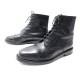 CHAUSSURES PARABOOT BOTTILLONS RANGERS 8 42 CUIR NOIR BOTTINES BOOTS SHOES 600€