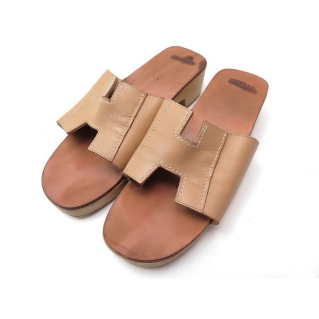 37 Semelle Oran Bois Sandales Hermes Kxzuoplitw Chaussures Cuir tdshCQr