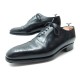 CHAUSSURES JM WESTON SAVILE PERFORATION RICHELIEU 7D 41 EN CUIR NOIR SHOES 790€